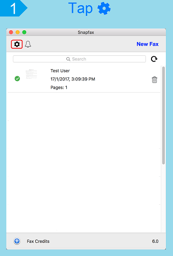 snapfax app how to get free fax credits